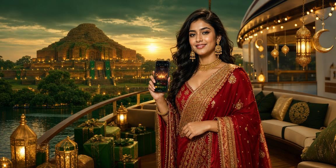 ৭১৫২ মোবাইল অ্যাপ ডাউনলোড পেজের উৎসব মেজাজের ছবি